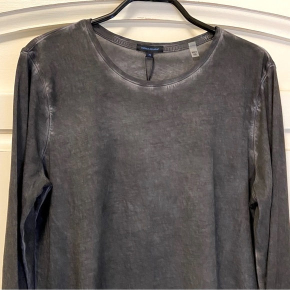 Patrick Assaraf Long-Sleeve Sublime Classic Crew in Nightscape - Picture 2 of 7